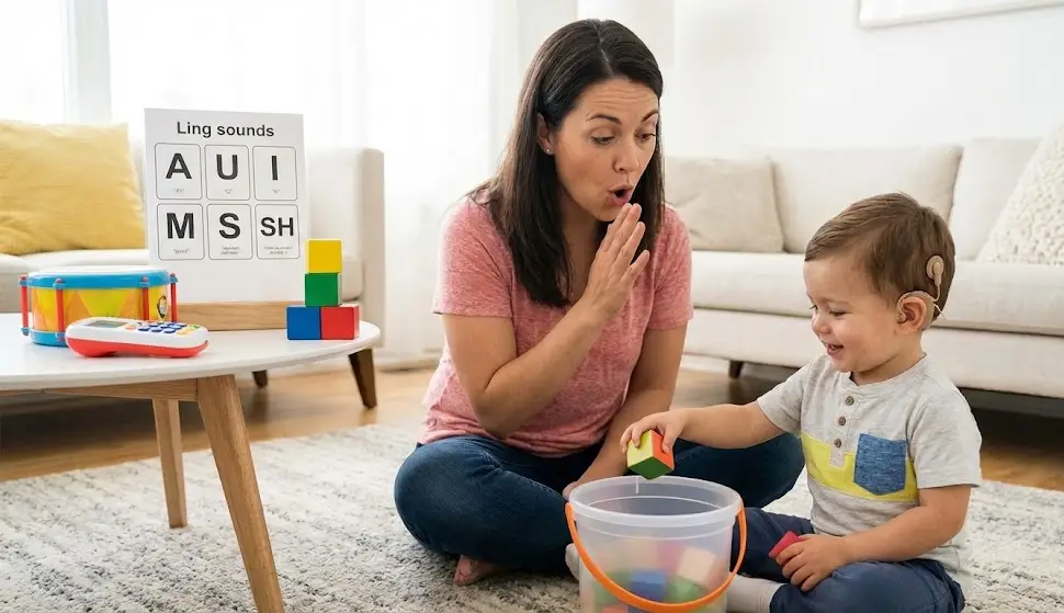 Bài tập luyện nghe cho trẻ sau khi cấy ốc tai điện tử (1)