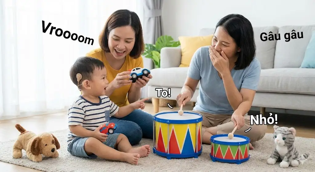 Giai đoạn 2_ Bài tập PHÂN BIỆT âm thanh (Discrimination)