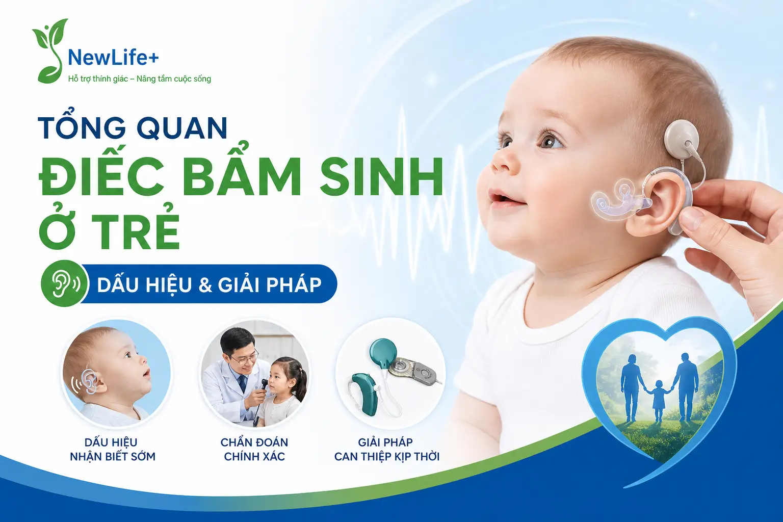 tổng quan điếc bẩm sinh ở trẻ